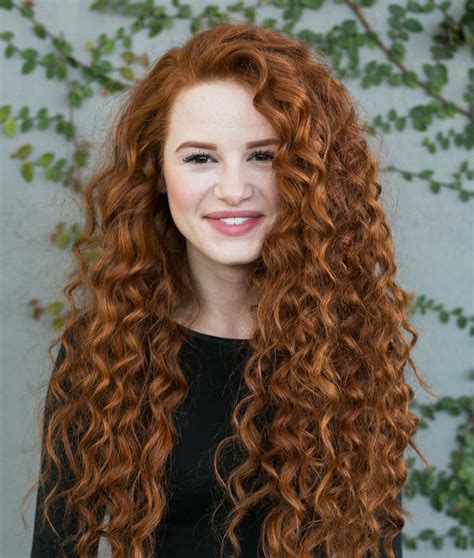 curly ginger hairstyles